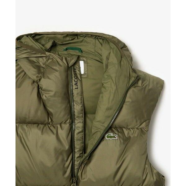 LACOSTE（ラコステ） 撥水 バックステッチダウンベスト / スタンド