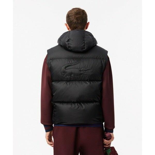 LACOSTE（ラコステ） 撥水 バックステッチダウンベスト / スタンド