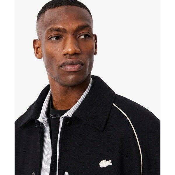 LACOSTE / ラコステ バッジアクセントウールバーシティジャケットの画像