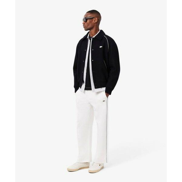 LACOSTE / ラコステ バッジアクセントウールバーシティジャケットの画像