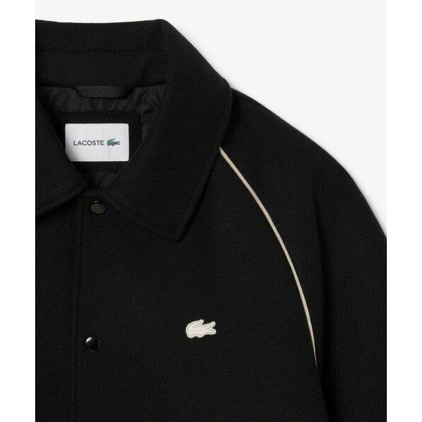 LACOSTE / ラコステ バッジアクセントウールバーシティジャケットの画像