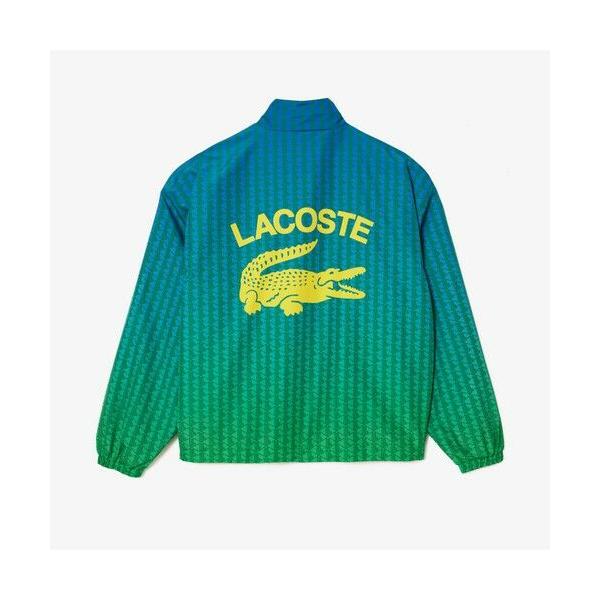 LACOSTE バックプリントモノグラムトラックジャケット バックプリントモノグラムトラックジャケット | LACOSTE