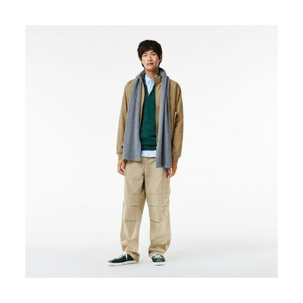 ほぼ新品:LACOSTE シャワープルーフハリトンジャケット ナイロンジャケット シャワープルーフハリントンジャケット | LACOSTE/ラコステ