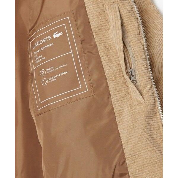 LACOSTE（ラコステ） コーデュロイパフジャケット : タカシマヤ