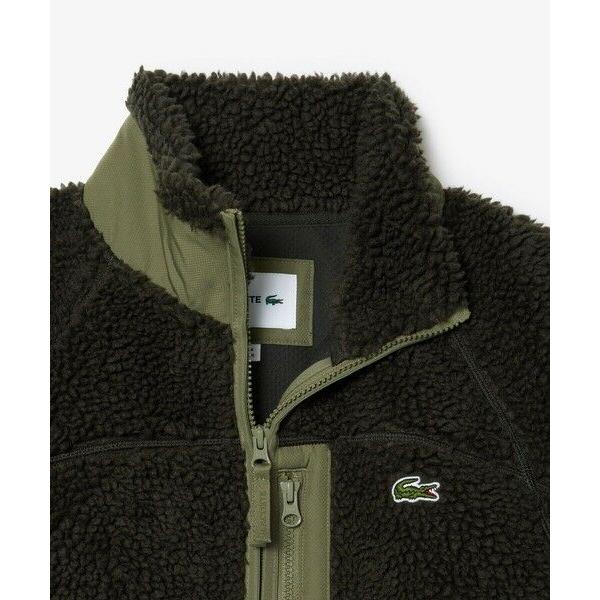 LACOSTE（ラコステ） ベーシックシェルパフリースジャケット 