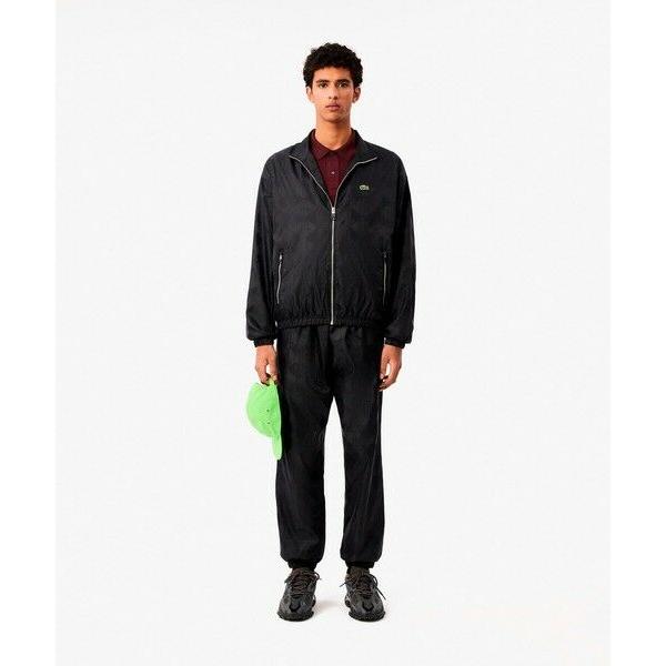 LACOSTE / ラコステ ナイロンモノグラムトラックジャケット LACOSTE / ラコステ ナイロンモノグラムトラックジャケット