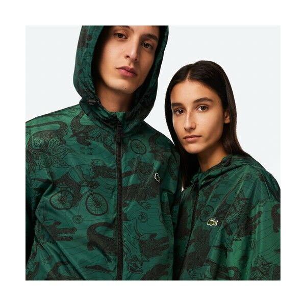 LACOSTE / ラコステ 『Lacoste x Netflix』 総柄ジップアップ LACOSTE / ラコステ 『Lacoste x Netflix』 総柄ジップアップ