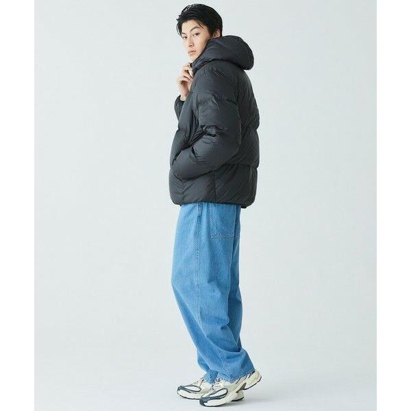 LACOSTE / ラコステ 撥水 バックステッチ スタンドカラー フーデッドダウンジャケットの画像