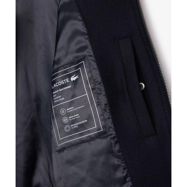 LACOSTE（ラコステ） 裏地キルティング 中綿 ウールアビエイター