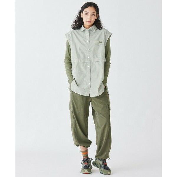 LACOSTE（ラコステ） 4WAYデザイン ボリュームスリーブ ロングシャツ 