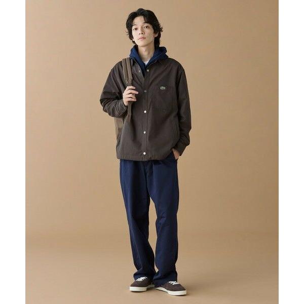 LACOSTE（ラコステ） 防風 撥水 裾ドロストコード シャツジャケット