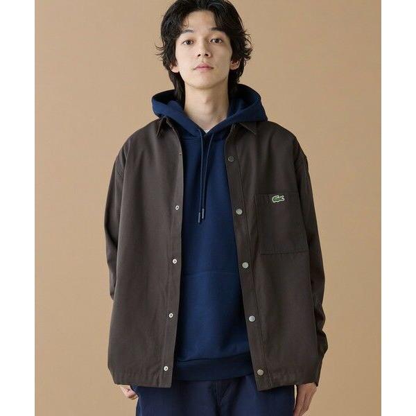 LACOSTE（ラコステ） 防風 撥水 裾ドロストコード シャツジャケット