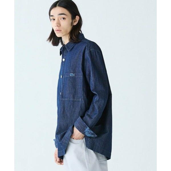 LACOSTE（ラコステ） コットンリネンデニムシャツジャケット