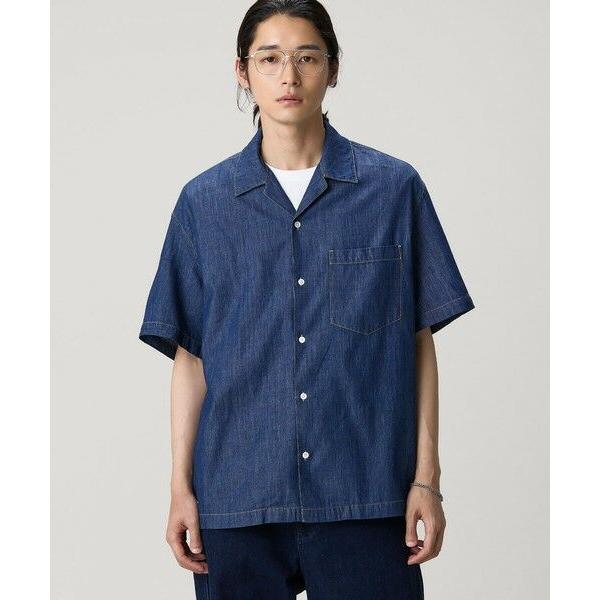 専用70s 80s デッドストックCHEMISELACOSTE ラコステ シャツ LACOSTE（ラコステ） オーバーサイズ オープンカラーデニムシャツ
