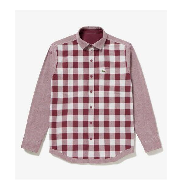 LACOSTE（ラコステ） リバーシブルスナップボタンシャツ : タカシマヤ