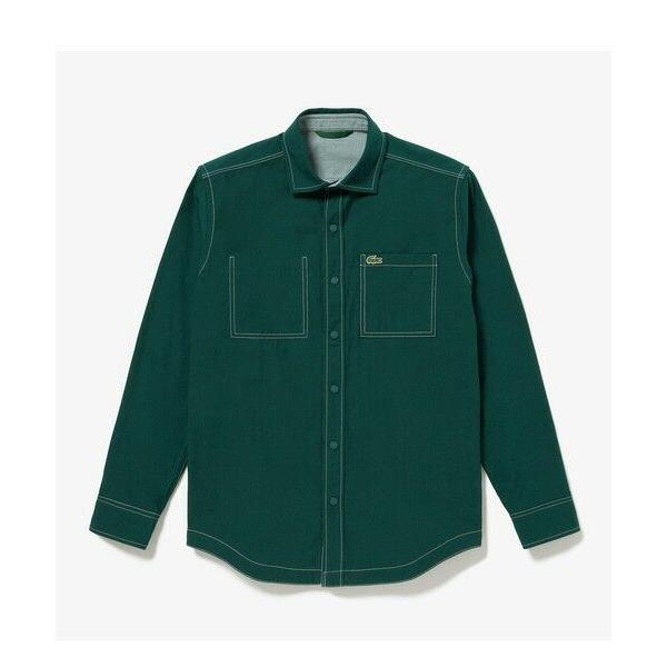 LACOSTE（ラコステ） リバーシブルスナップボタンシャツ : タカシマヤ