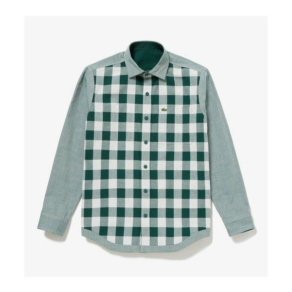 LACOSTE（ラコステ） リバーシブルスナップボタンシャツ : タカシマヤ