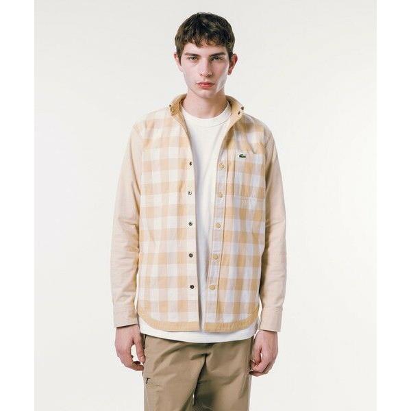 ラコステ　シャツ　リバーシブル　Sサイズ LACOSTE（ラコステ） リバーシブルスナップボタンシャツ : タカシマヤ