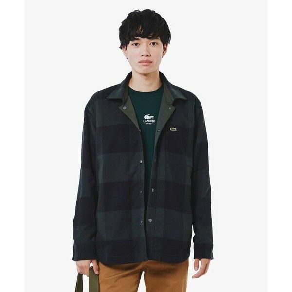 LACOSTE（ラコステ） プレーン×バッファローチェックリバーシブル