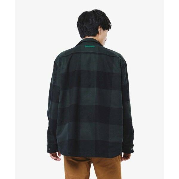 LACOSTE（ラコステ） プレーン×バッファローチェックリバーシブル