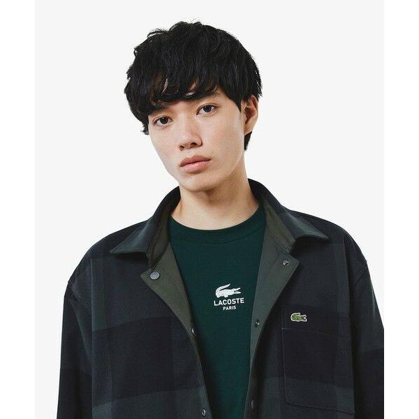 LACOSTE（ラコステ） プレーン×バッファローチェックリバーシブル