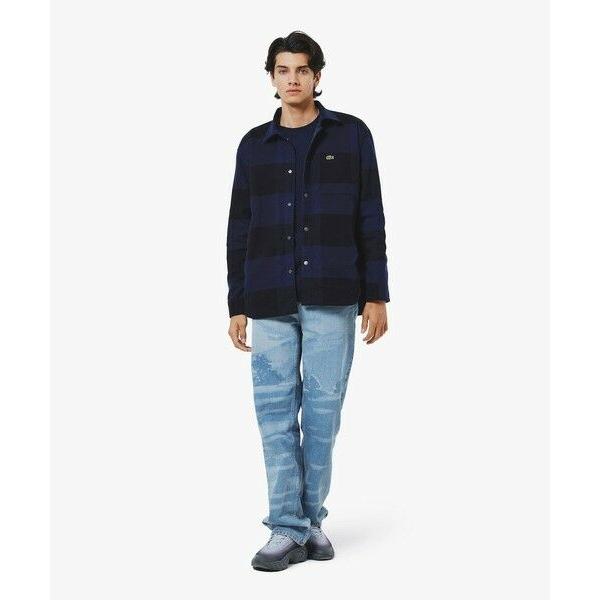LACOSTE（ラコステ） プレーン×バッファローチェックリバーシブル