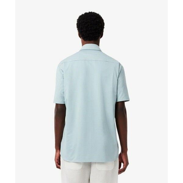 LACOSTE / ラコステ マイクロチェックジャージシャツ