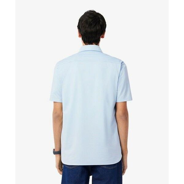 LACOSTE（ラコステ） マイクロチェックジャージシャツ : タカシマヤ