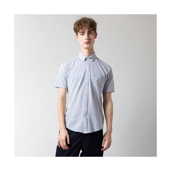 LACOSTE（ラコステ） クールマックスブレンド鹿の子地半袖シャツ