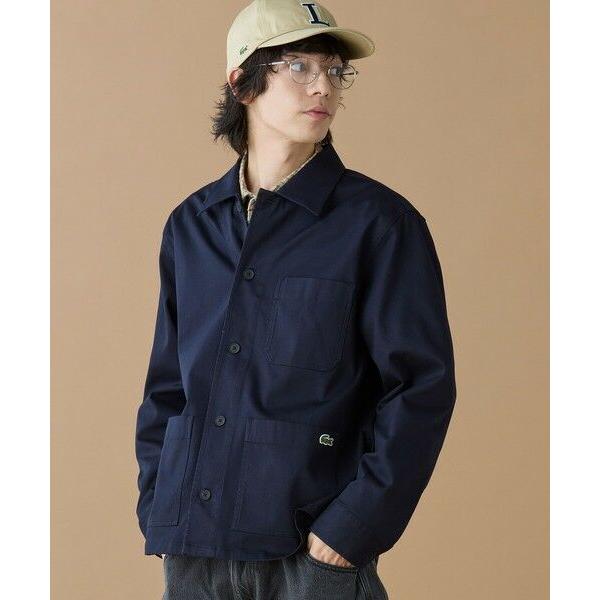 ラコステLACOSTEコーデュロイカバーオールジャケットMサイズ39ネイビー新品 LACOSTE（ラコステ） コーデュロイカバーオールジャケット