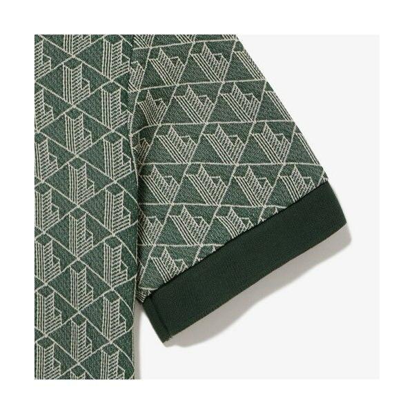 LACOSTE / ラコステ モノグラムジャカードポロシャツ : タカシマヤ