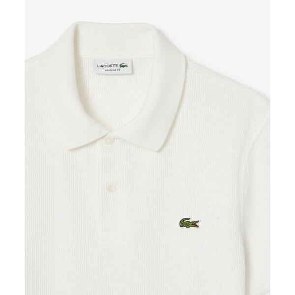 LACOSTE（ラコステ） スクエアニットポロシャツ : タカシマヤ