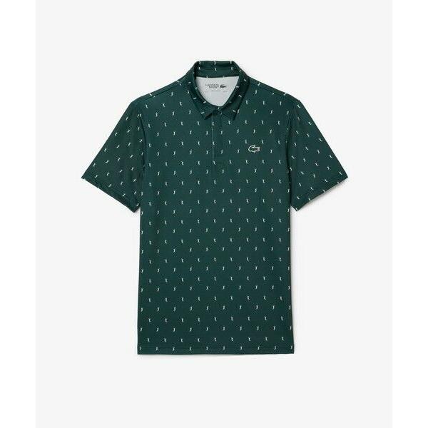 LACOSTE（ラコステ） UVカット ミニマム総柄プリント 比翼仕立て