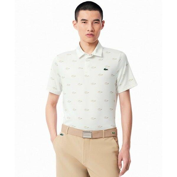 LACOSTE（ラコステ） UVカット ミニマム総柄プリント 比翼仕立て