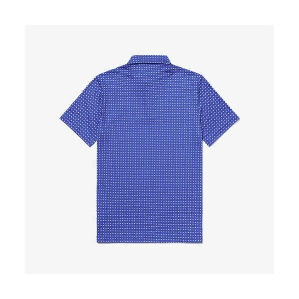 LACOSTE（ラコステ） UVカット ミニマム総柄プリント 比翼仕立て