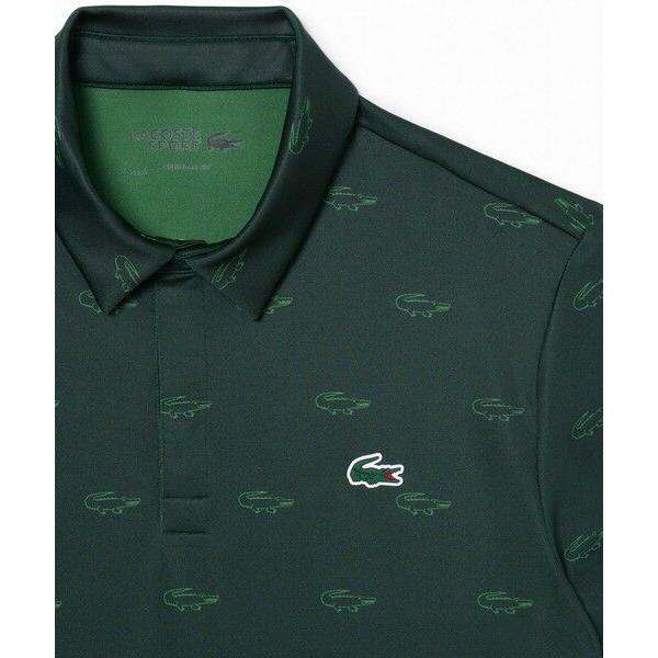 LACOSTE（ラコステ） UVカット ミニマム総柄プリント 比翼仕立て