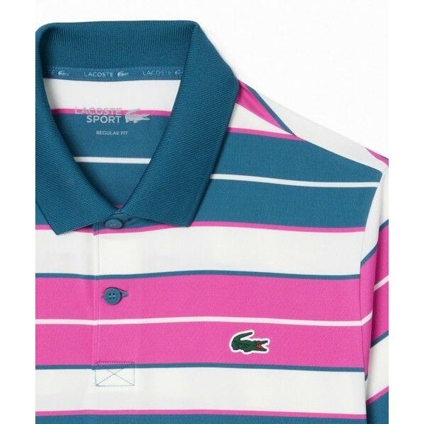 LACOSTE（ラコステ） UVカット UPF50+ マルチカラーボーダーウルトラ