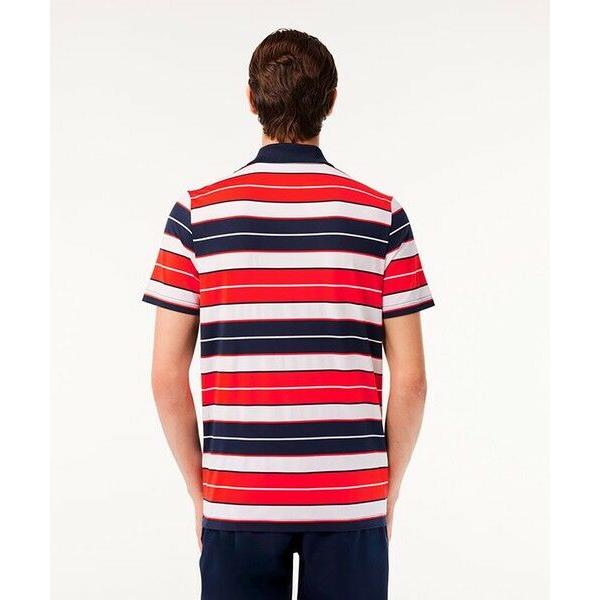 LACOSTE（ラコステ） UVカット UPF50+ マルチカラーボーダーウルトラ