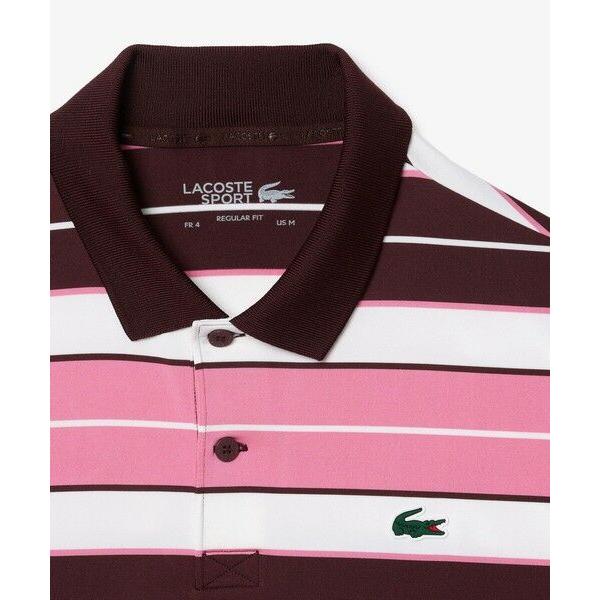 LACOSTE（ラコステ） UVカット UPF50+ マルチカラーボーダーウルトラ
