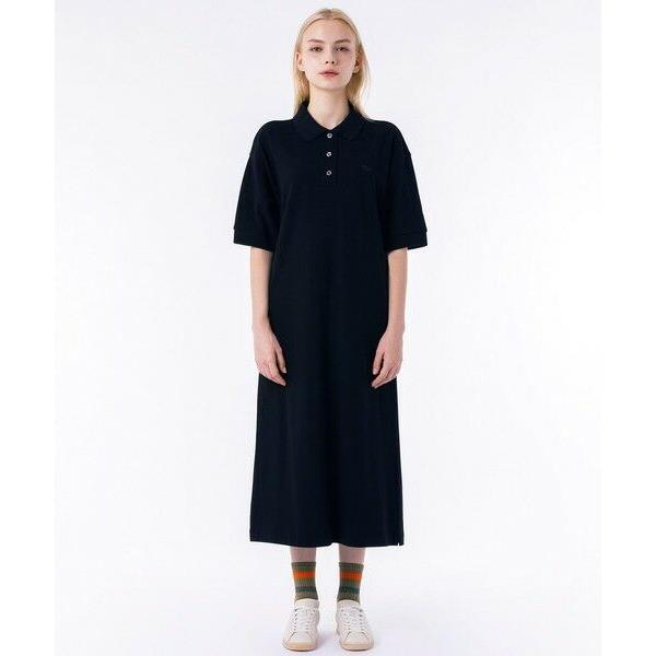 LACOSTE（ラコステ） ルーズフィット5分袖ポロドレス / ポロワンピース