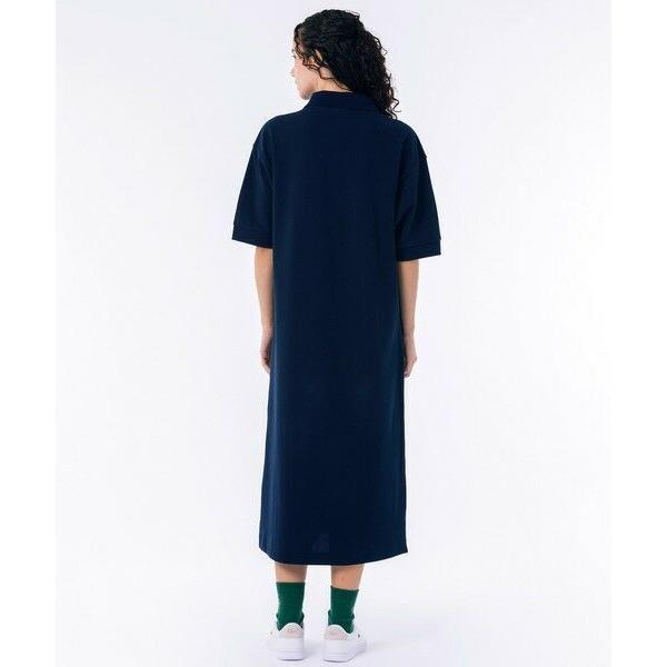 LACOSTE（ラコステ） ルーズフィット5分袖ポロドレス / ポロワンピース