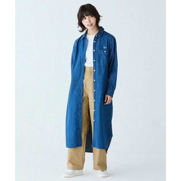 LACOSTE（ラコステ） ウエストベルト デニムシャツドレス ワンピース