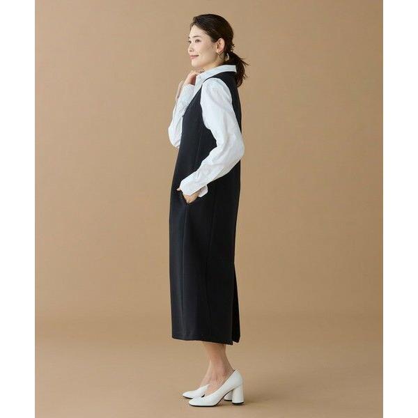 LACOSTE（ラコステ） ダンボールジャージニット ジャンパードレス