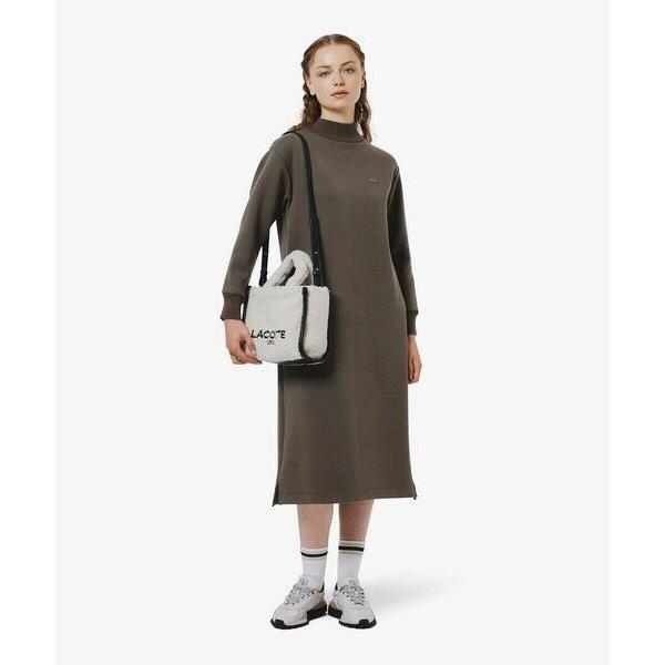 LACOSTE（ラコステ） ダンボールニットドレス / ハイネックワンピース