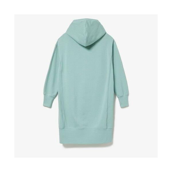 LACOSTE / ラコステ 裏毛スウェットフーディワンピース  