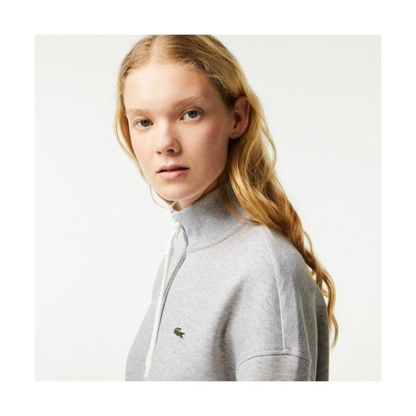 LACOSTE / ラコステ 鹿の子地ハーフジップドレス : タカシマヤ 