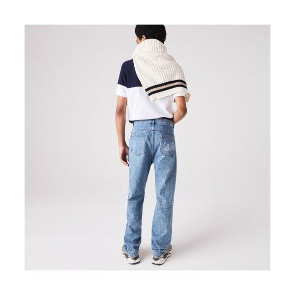 LACOSTE / ラコステ ラコステライブ サイドラインデニムパンツ LACOSTE / ラコステ ラコステライブ サイドラインデニムパンツ