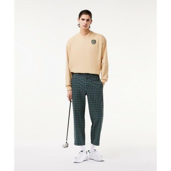 LACOSTE / ラコステ 吸水速乾 ウルトラドライ チェックゴルフパンツ_2