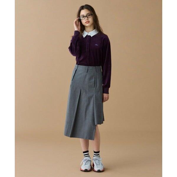 LACOSTE（ラコステ） ルーズシルエット サイドスリット ベロア