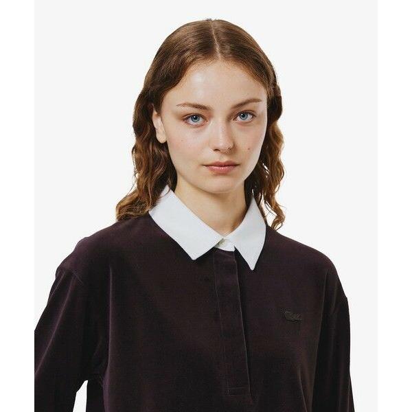 LACOSTE（ラコステ） ルーズシルエット サイドスリット ベロア